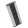Hoek-stopcontactzuil 3x230V zwart/zilver