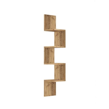 Hoek Wandplank 117,2x22 cm grenen atlantic