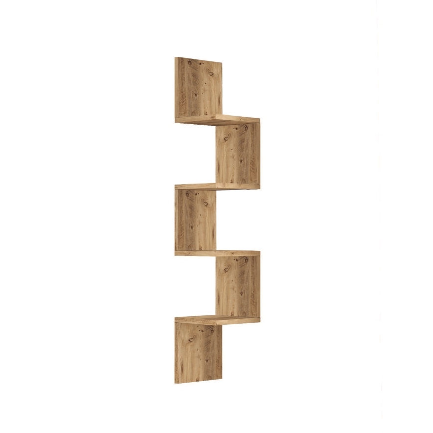 Hoek Wandplank 117,2x22 cm grenen atlantic