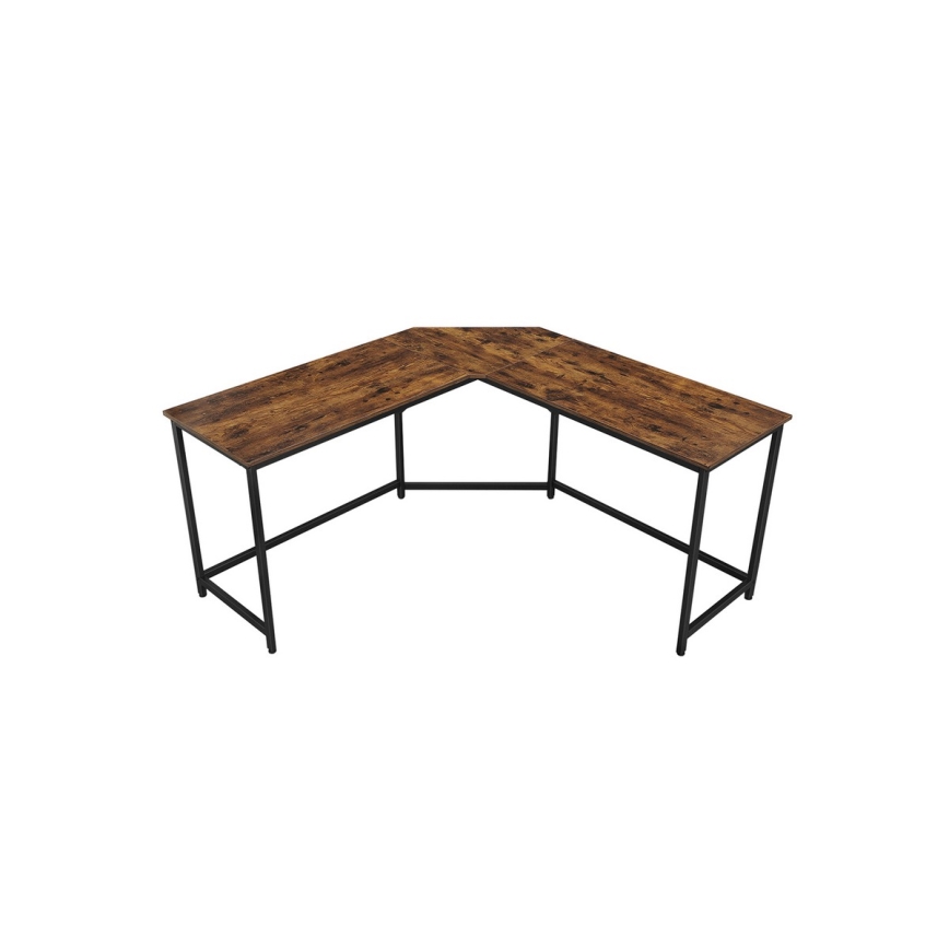 Hoekbureau SOLEA bruin/zwart