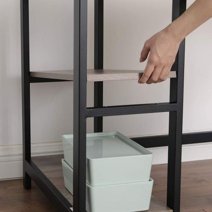 Hoekbureau SOLEA bruin/zwart