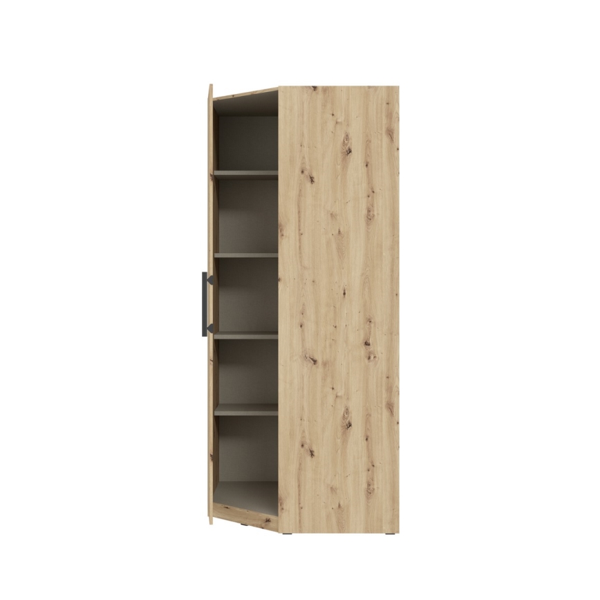 Hoekkledingkast MARO 94x213 cm artisan eik