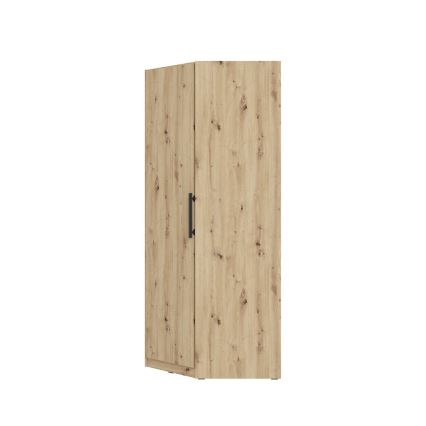 Hoekkledingkast MARO 94x213 cm artisan eik