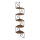 Hoekwandplank SNAKE bruin/zwart