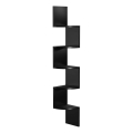 Hoekwandplank SNAKE zwart
