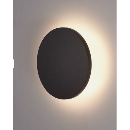 HÖFFTECH - LED Applique murale d'extérieur LED/10W/230V ronde IP65