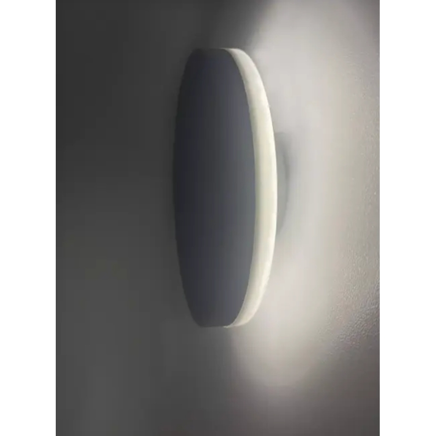 HÖFFTECH - LED Applique murale d'extérieur LED/10W/230V ronde IP65