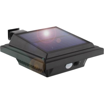 HÖFFTECH - LED zonne-wandlamp met bewegings- en schemersensor LED/3,7V 2000 mAh IP65
