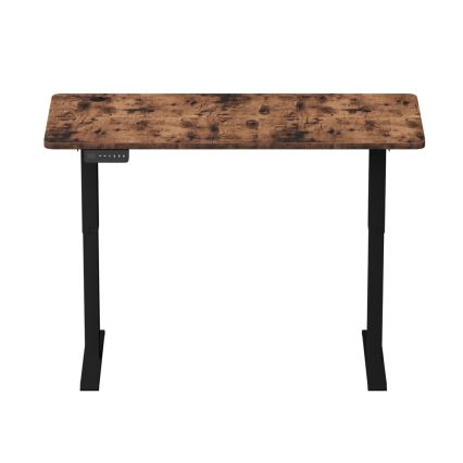 Hoogte verstelbaar bureau LEVANO 140x60 cm hout/zwart