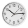 Horloge murale d. 20 cm 1xAA blanc/noir