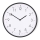 Horloge murale Ø 30,8 cm, 1 pile AA, noire