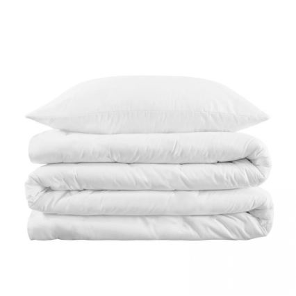 Housse de coussin Antibactérienne SkinPro Silver 40x60 cm blanche