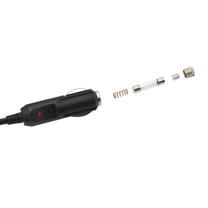 Housse de siège chauffante avec un thermostat 12V noire