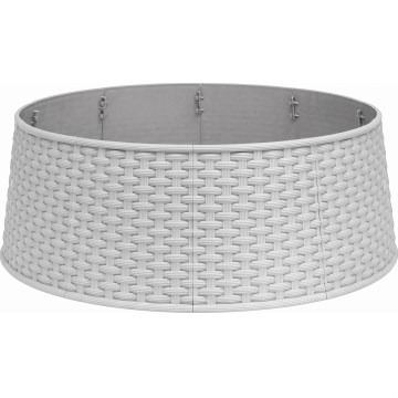 Housse pour pied de sapin de Noël Ø 65 cm blanche