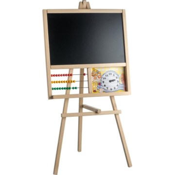 Houten bord met ingebouwde teller 89x45 cm