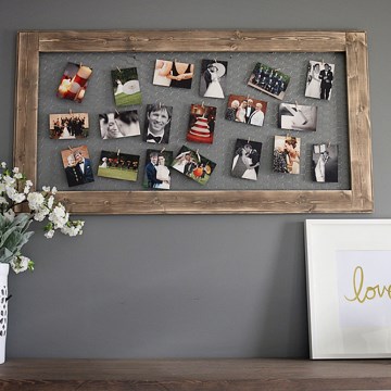 Houten Frame voor foto's 100x60 cm hout