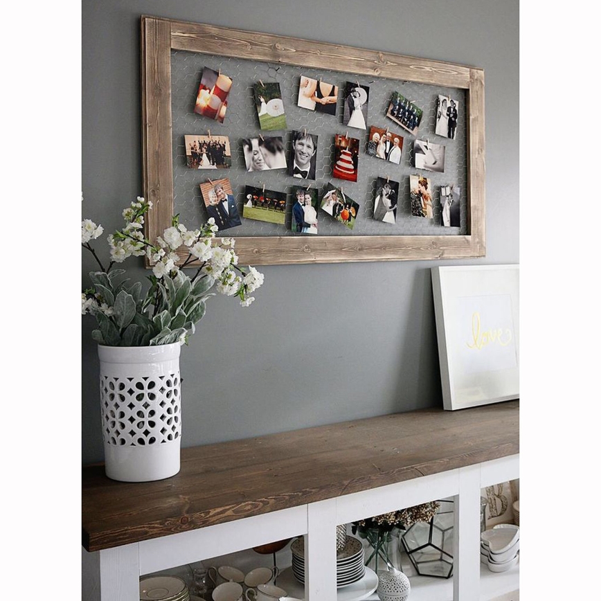 Houten Frame voor foto's 100x60 cm hout
