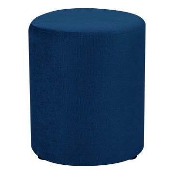 Houten kruk VEX 36x36 cm donkerblauw