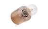 Houten wandlamp SALGADO 1x E27 / 60W / 230V