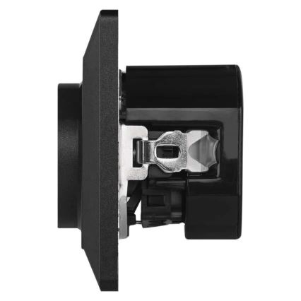 Huis stopcontact met USB 250V/16A antraciet