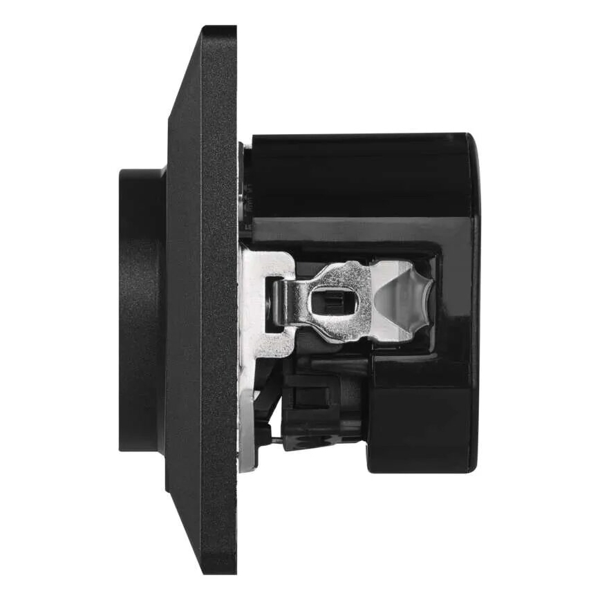 Huis stopcontact met USB 250V/16A antraciet