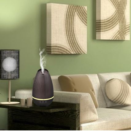 Humidificateur d'air et ioniseur  LED RGB 500 ml