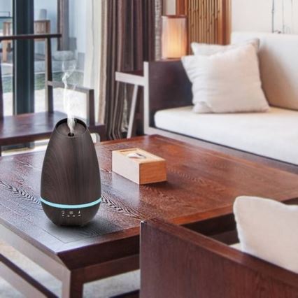 Humidificateur d'air et ioniseur  LED RGB 500 ml