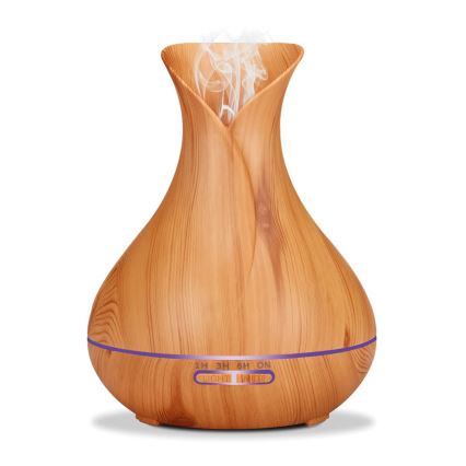 Humidificateur et ioniseur d'air LED RGB 400 ml