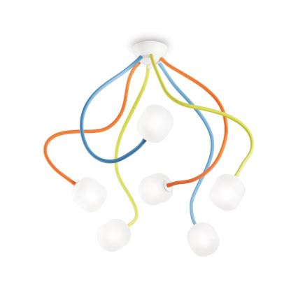 Ideal Lux - Abat-jour de rechange pour lustre OCTOPUS G9 Ø 10 cm blanc