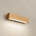 Ideal Lux - Applique murale CRAFT LED/12W/230V CRI 90 hêtre