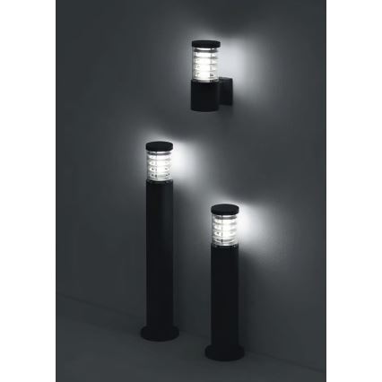 Ideal Lux - Applique murale d'extérieur TRONCO 1xE27/42W/230V IP44 noire
