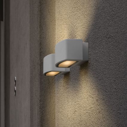 Ideal Lux - Applique murale extérieure ANDROMEDA 1xE27/60W/230V IP55 blanc