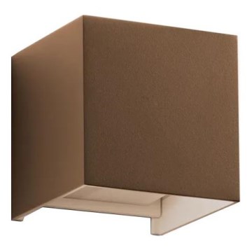 Ideal Lux - Applique murale extérieure ATOM LED/12W/230V CRI 90 IP54 marron