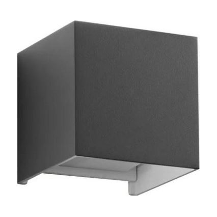 Ideal Lux - Applique murale extérieure ATOM LED/12W/230V CRI 90 IP54 anthracite