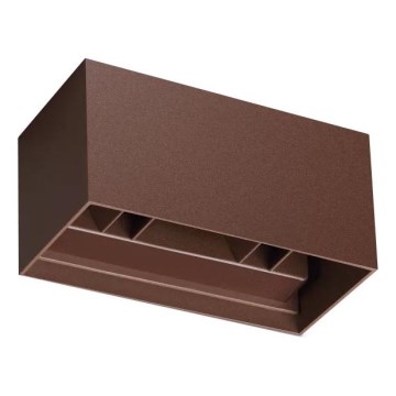 Ideal Lux - Applique murale extérieure ATOM LED/25W/230V CRI 90 IP54 marron