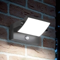 Ideal Lux - Applique murale extérieure avec détecteur SWIPE LED/21W/230V CRI 90 IP54 anthracite