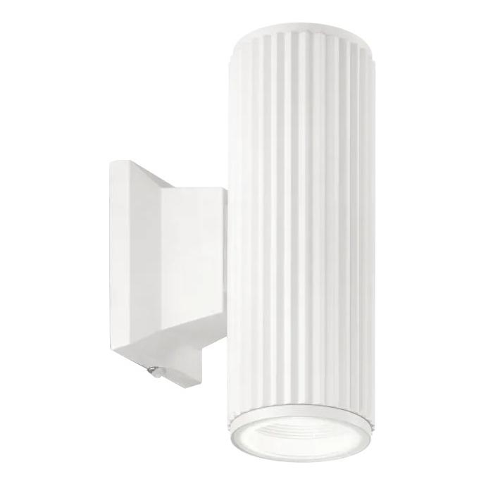 Ideal Lux - Applique murale extérieure BASE 2xGU10/28W/230V IP44 blanc
