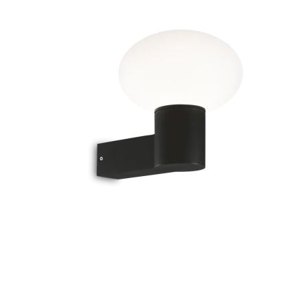 Ideal Lux - Applique murale extérieure CLIO 1xE27/42W/230V IP44 noir