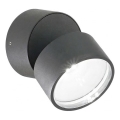 Ideal Lux - Applique murale extérieure LED OMEGA LED/7W/230V IRC 90 IP54 anthracite