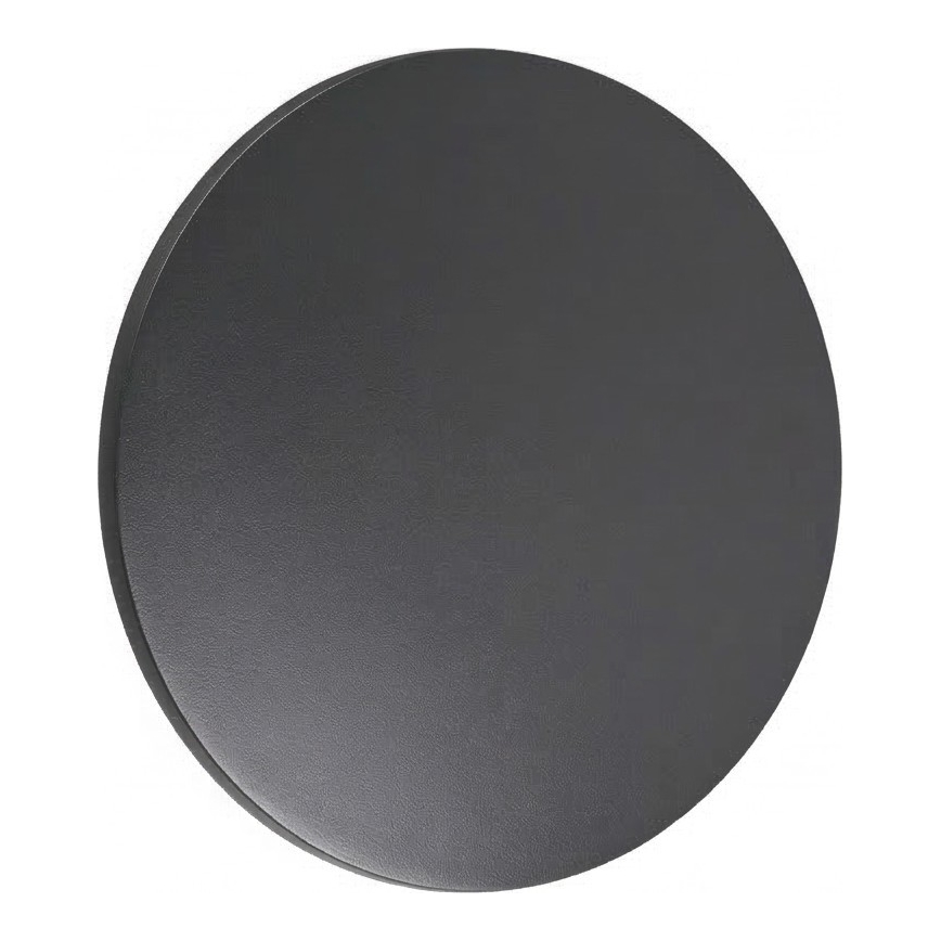 Ideal Lux - Applique murale extérieure PUNTO LED/9W/230V IRC 90 Ø 18 cm IP54 anthracite