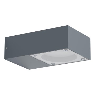 Ideal Lux - Applique murale extérieure SIRIO 1xGX53/9W/230V IP65 anthracite