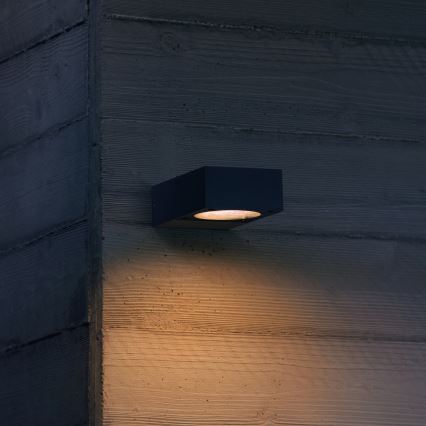 Ideal Lux - Applique murale extérieure SIRIO 1xGX53/9W/230V IP65 anthracite