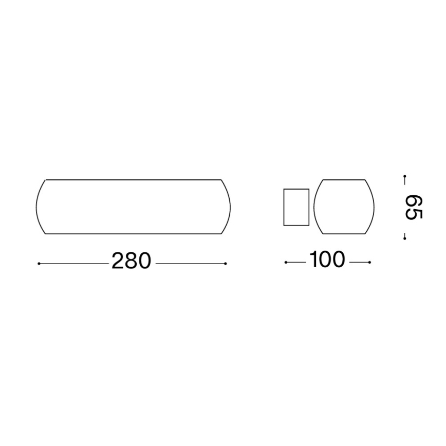 Ideal Lux - Applique murale LED 2xG9/3W/230V