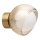 Ideal Lux - Applique murale LED BLOOM 1xG9/3W/230V dorée/beige fumé