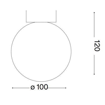 Ideal Lux - Applique murale LED CARTA 1xG9/3W/230V d. 10 cm blanc