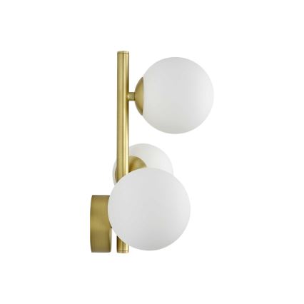 Ideal Lux - Applique murale LED PERLAGE 3xG9/3W/230V doré/blanc