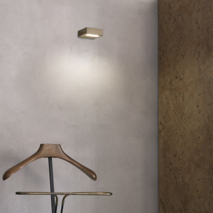 Ideal Lux - Applique murale LED TAB, 24 W / 230 V, IRC 90, finition laiton