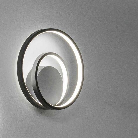 Ideal Lux - Applique murale OZ LED/26W/230V CRI 90 noir