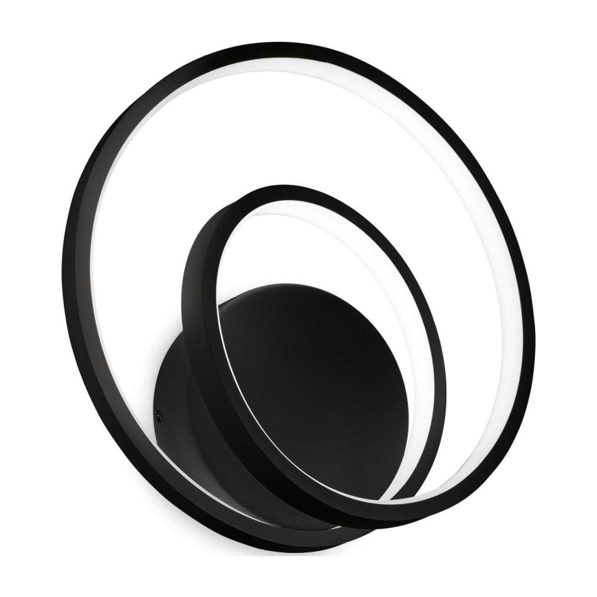 Ideal Lux - Applique murale OZ LED/26W/230V CRI 90 noir