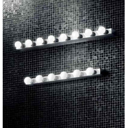 Ideal Lux - Applique murale PRIVE 6xE14/40W/230V chrome brillant